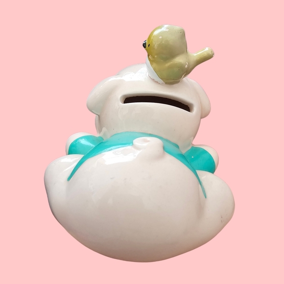 Vintage 1990s Sanrio Pippo Piggy Bank - Picture 4 of 5